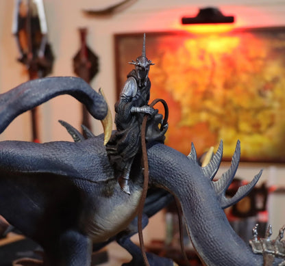 Nazgûl Frodo und Sam Herr der Ringe HdR Handbemalte Figur 30 cm (Riesengröße)
