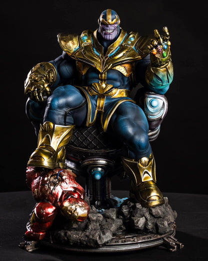 Marvel Thanos Deadpool's Killer Bemalte Figur 25 Cm Groß