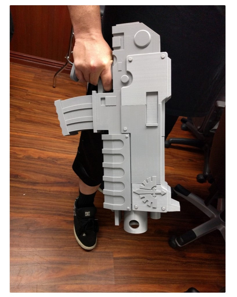 Warhammer 40k Bolter Spielzeugwaffe 55 cm (Riesenformat)