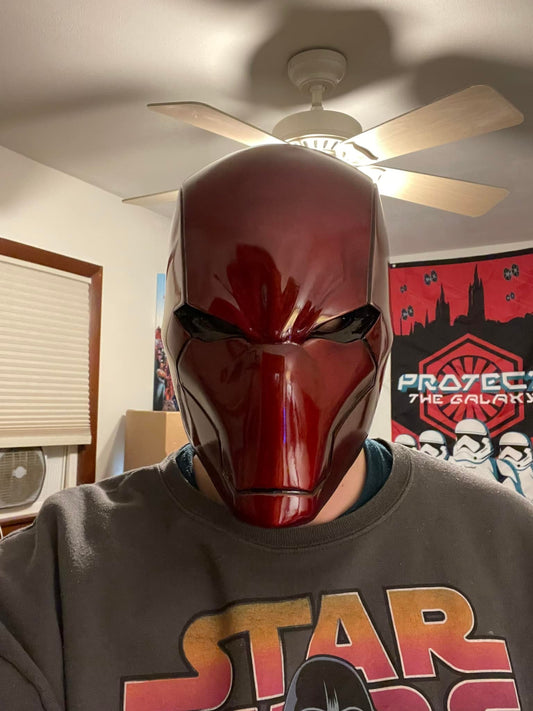 Cosplay Kırmızı Kahraman Şövalye Kask