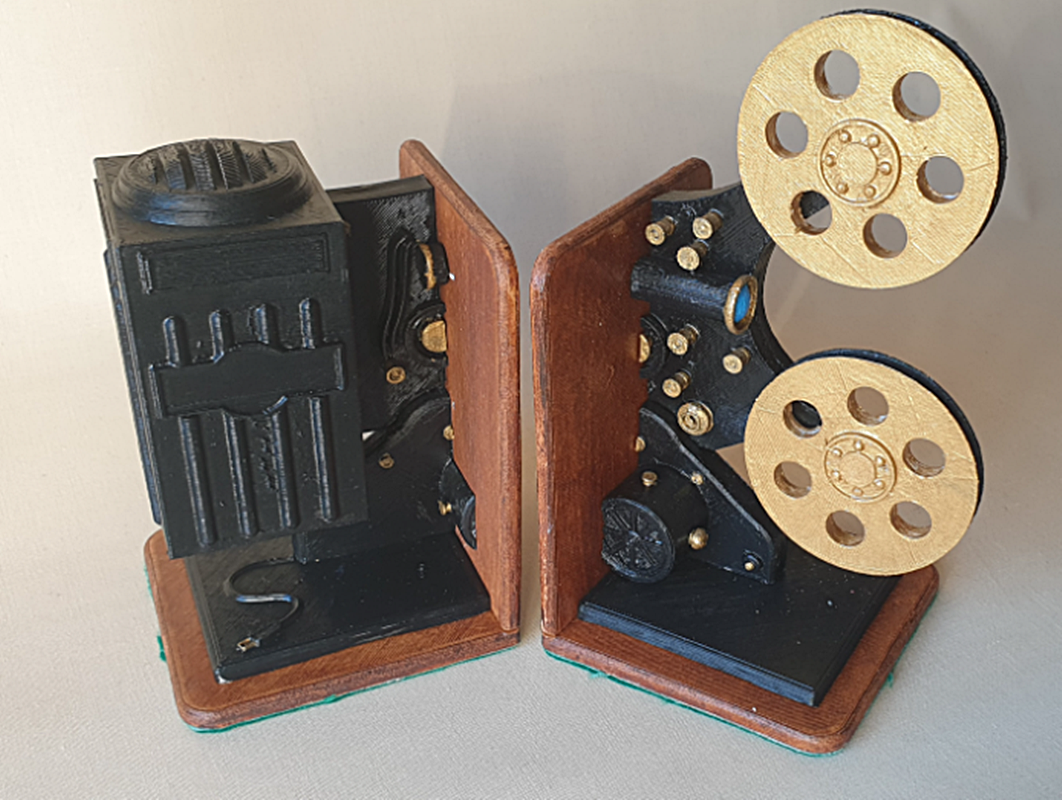 Filmkamera Buchstütze 10 cm