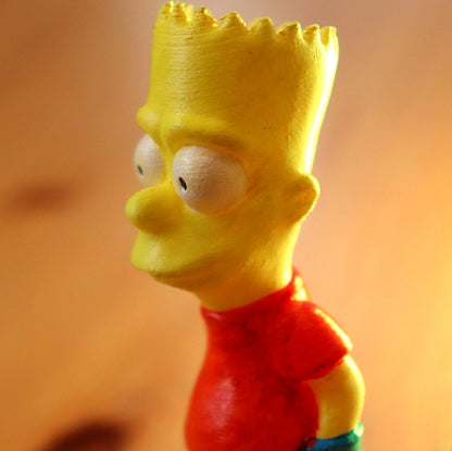 Bart Simpson Simpsons Simpsons Bemalte Figur 10 Cm