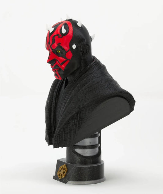 Darth Maul İntikam Star Wars Boyalı Büst Figür 15 cm