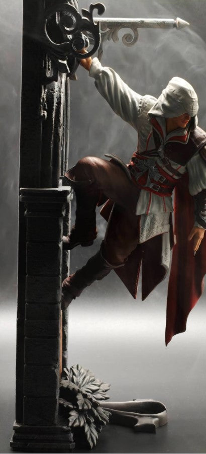 Assassins Creed Ezio Auditore Hinterhalt Bemalte Figur 30 CM Große Größe