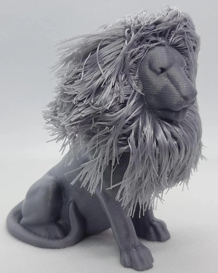 Mähnenlöwe ultrarealistische Figur