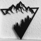 Everest Dreieck-Wanddekoration 23 cm
