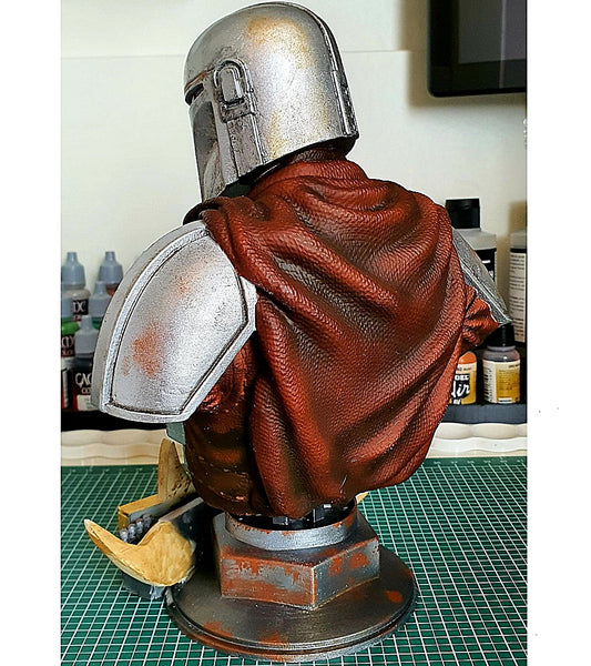 The Mandalorian Coole Pose Bemalte Büste 12 cm