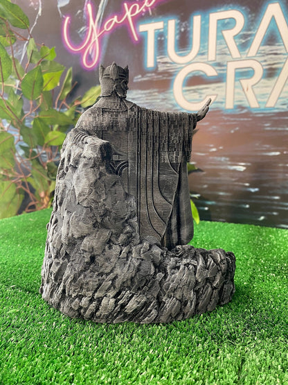 Argonath Figur Herr der Ringe Links Rechts Team Lotr 18 cm Buchstütze