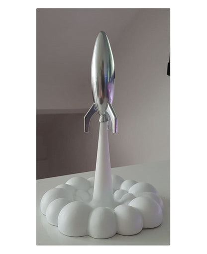 Weltraumraketenfigur V2 15 cm (Groß)