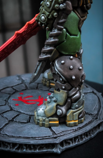 Doom Guy Eternal Bemalte Figur 26 cm (Riesengröße)