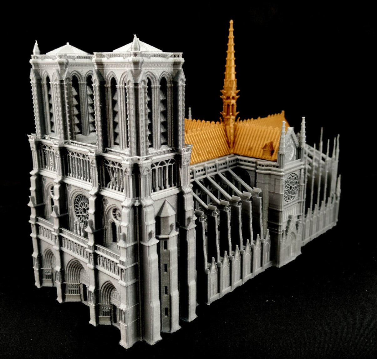 Kathedrale Notre Dame De Paris Figur (Ultra Detailliert, Große Größe)