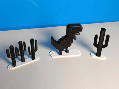 Chrome Dino Figur