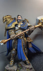World of Warcraft WOW Uther Lightbringer Bemalte Figur 25 CM