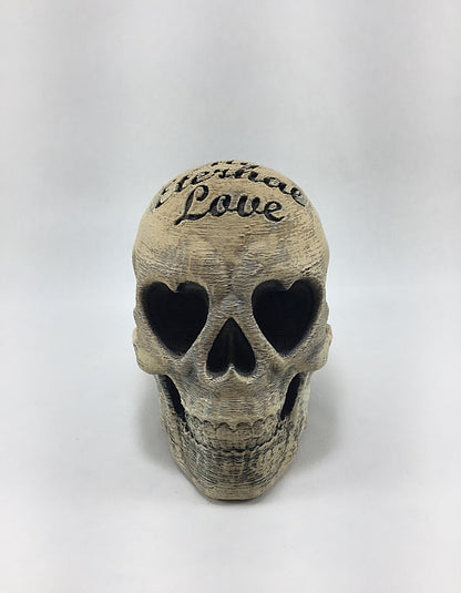 Totenkopf-Figur „My Eternal Love“ 10 cm x 13 cm