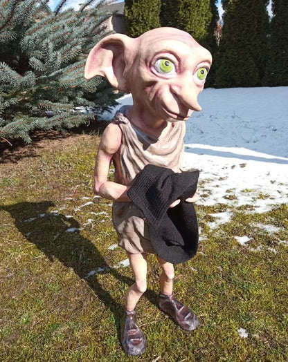 Dobby Lebensgroße Indoor-Skulpturenfigur Harry Potter 80 cm