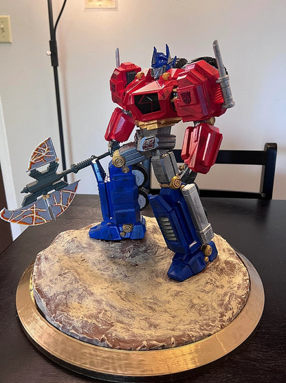 Optimus Prime Krieg um Cybertron Transformers Bemalte Figur 30 cm (Mega Größe)
