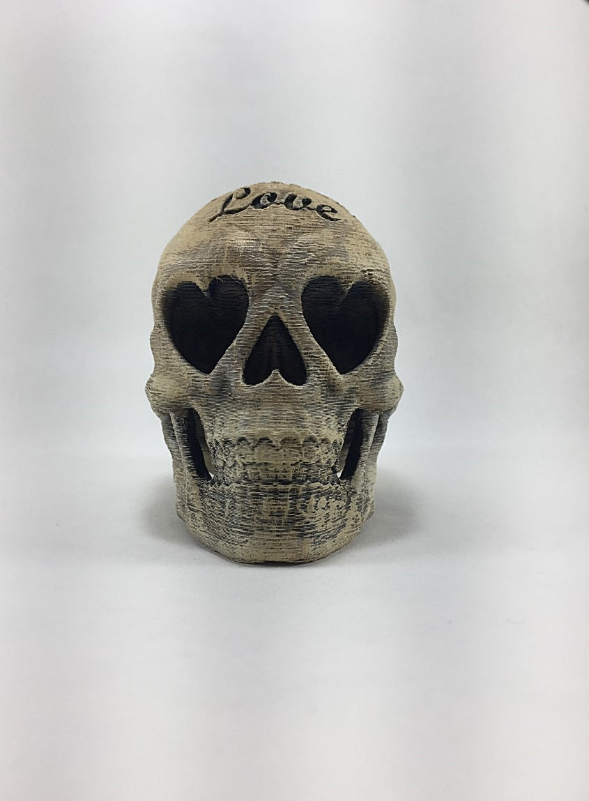 Totenkopf-Figur „My Eternal Love“ 10 cm x 13 cm