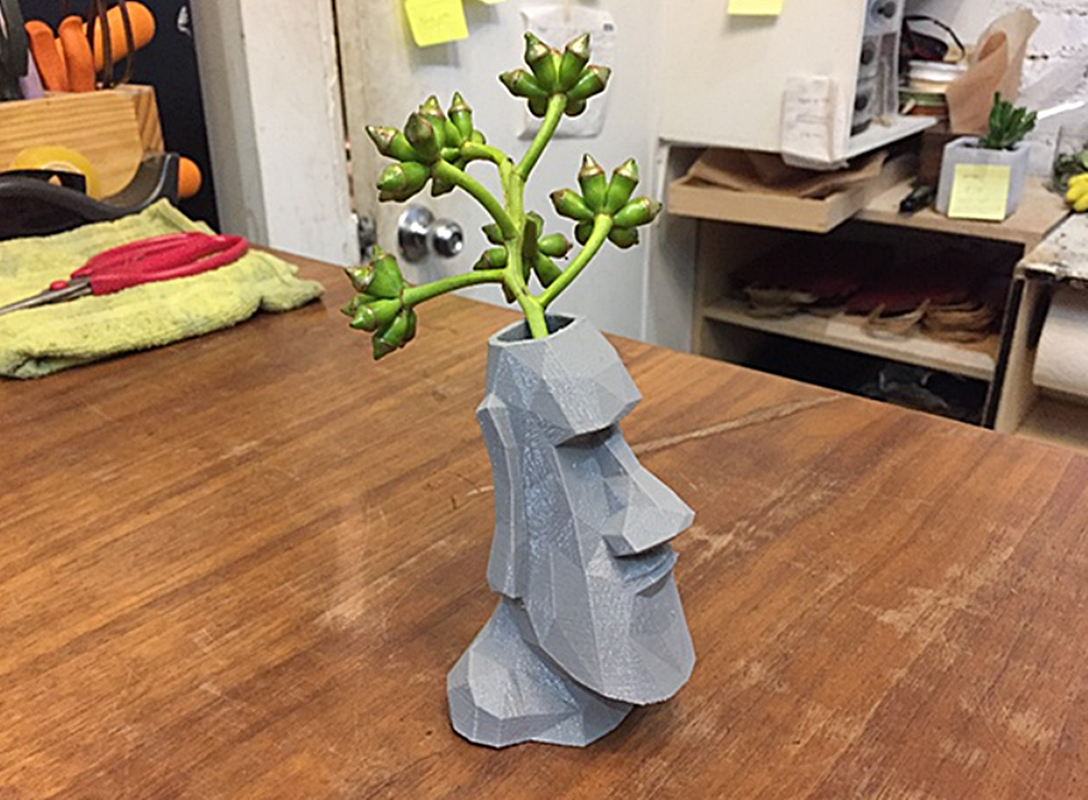 Moai Blumentopf 15 cm