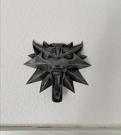 The Witcher 3 Wolfskopf Wanddekoration 21 Cm
