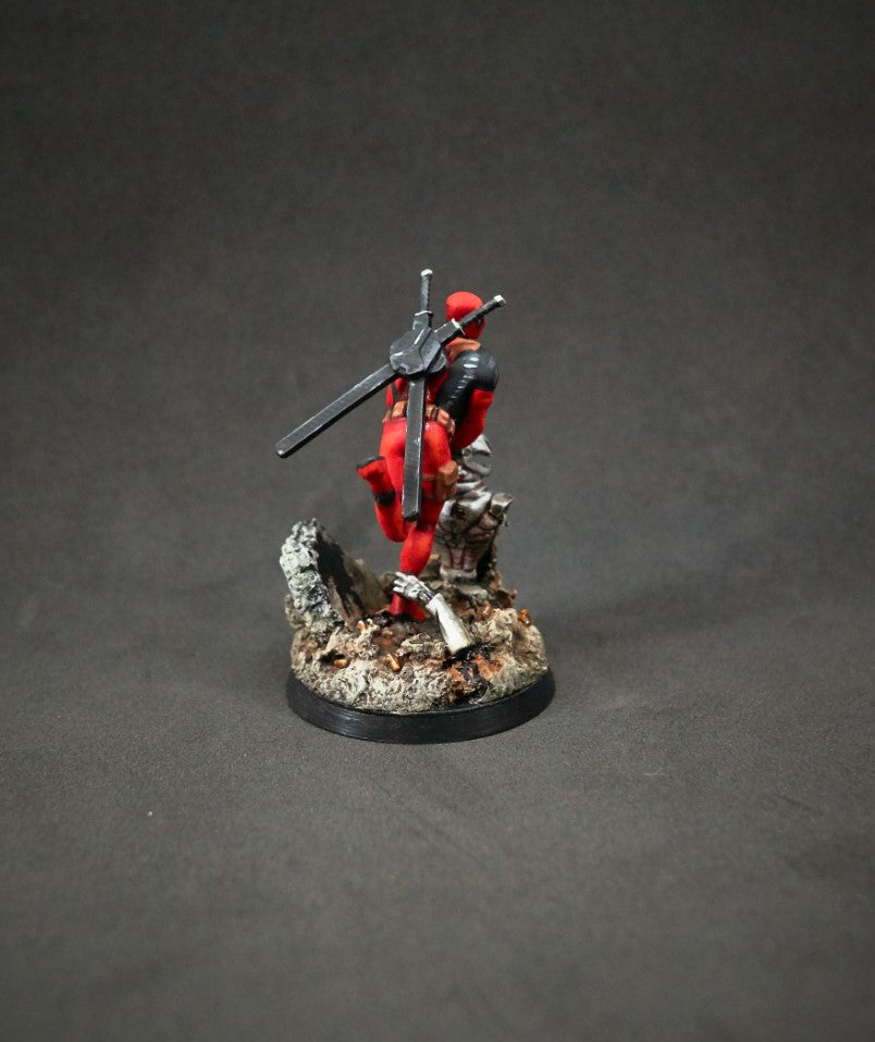 Deadpool Siegesfeier Bemalte Figur 20 cm (Große Ausführung)