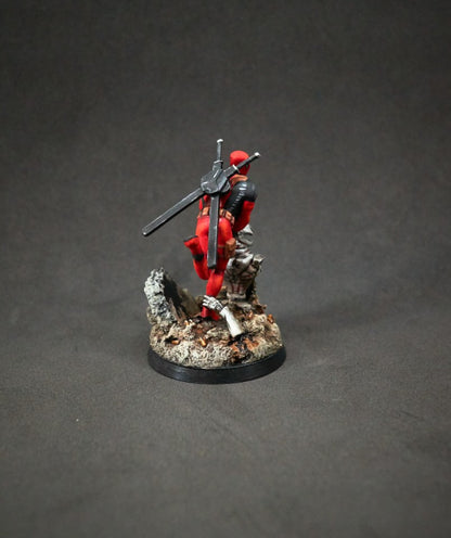 Deadpool Siegesfeier Bemalte Figur 20 cm (Große Ausführung)