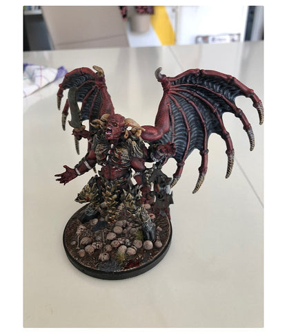 Höllenkönig Manzu Bemalte Figur 20 cm