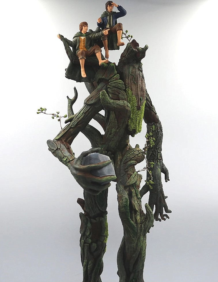 Ent Baumzahn und die Hobbits Der Herr der Ringe Die zwei Türme Figur 40 cm