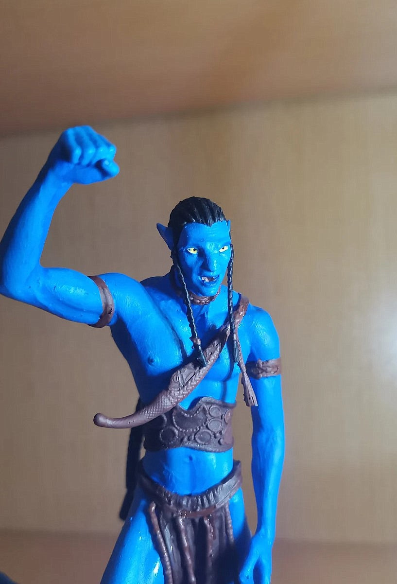 Jake Sully Avatar Bemalte Figur 20 cm