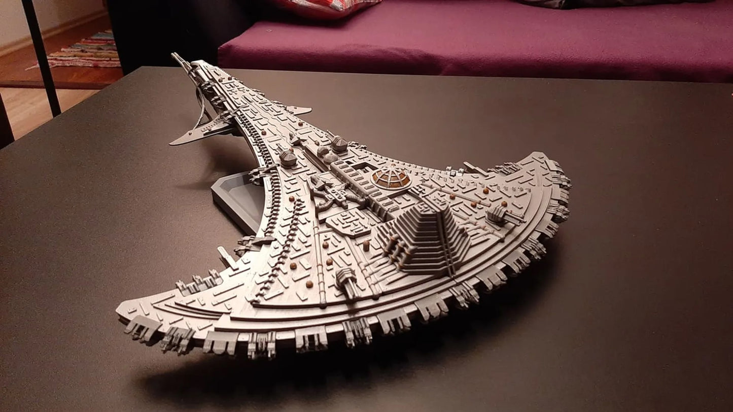 The Destiny From Stargate Modell Weltraumschiff Riesenformat