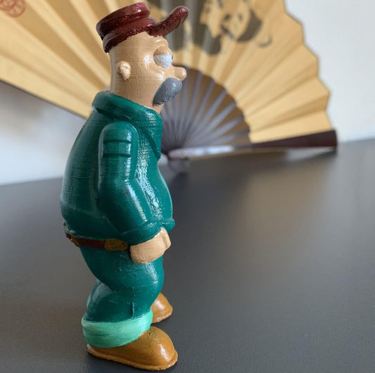 Scruffy Scruffington Futurama Figure 15 Cm