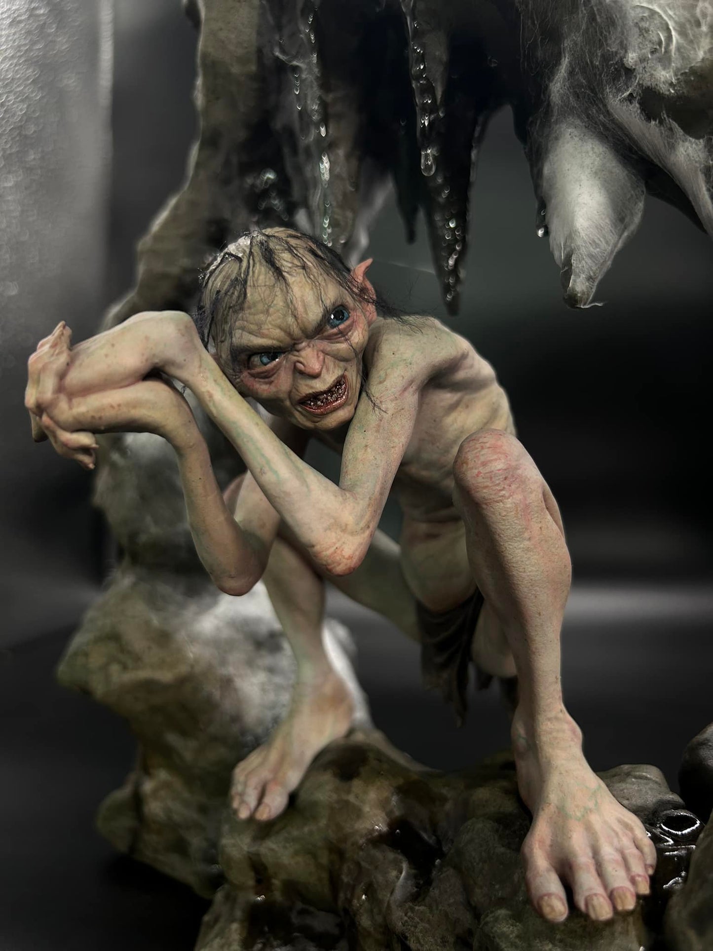 Herr der Ringe Gollum Verbotener Pool Figur 25 cm
