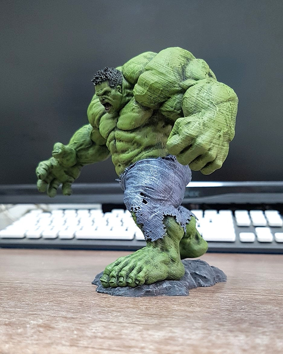 Fantastische riesige Hulk bemalte Figur 25 cm (riesig)