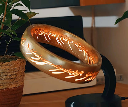Der Herr der Ringe Machtring LED-Tischlampe mit Stecker Lotr 20 cm