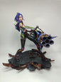 Arcane Jinx League of Legends Team Fight Bemalte LOL Figur 25 cm