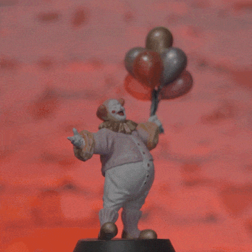 Ballon-Clown Figur 20 cm Groß