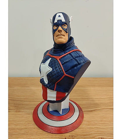 Captain America Erstes Avenger Bemalte Büste 12 cm