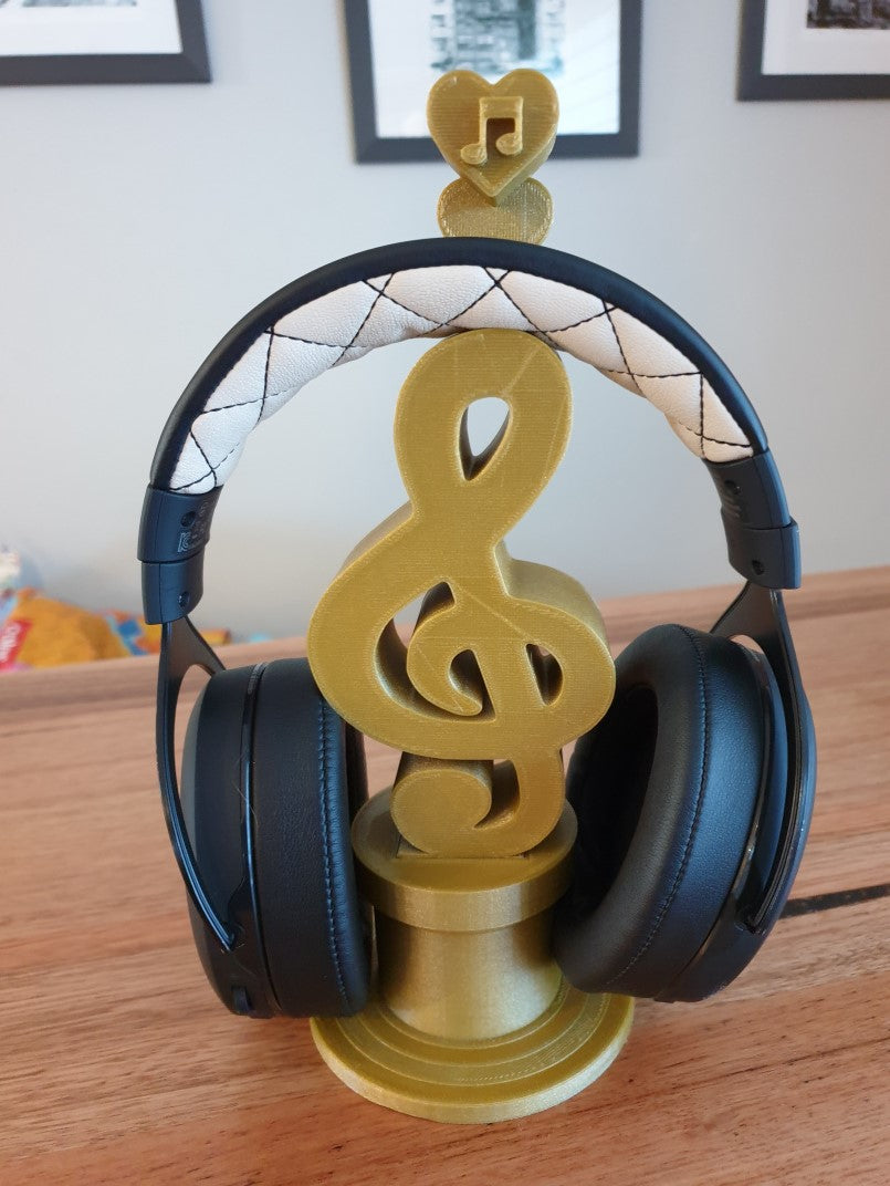 Kopfhörerständer Noten Musik Kopfhörerhalter