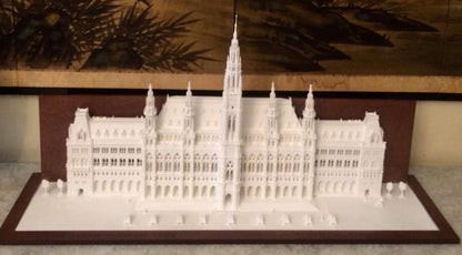 Giant Vienna City Hall Rathaus Miniature