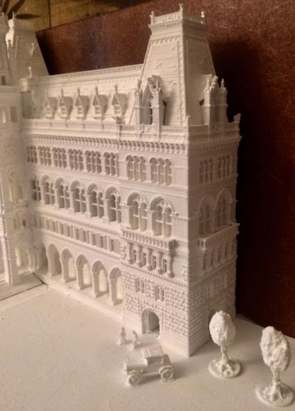 Giant Vienna City Hall Rathaus Miniature