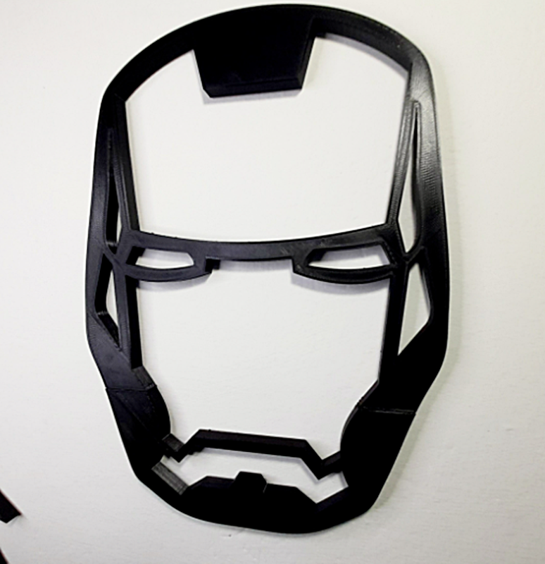 Iron Man Wanddeko 30 cm