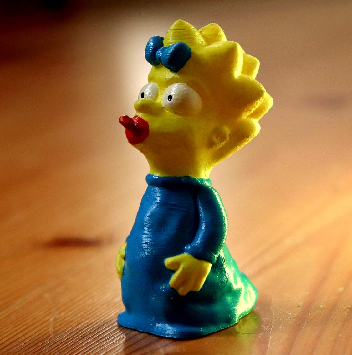 Maggie Simpson Die Simpsons Homer Bart Marge Figur 7 cm