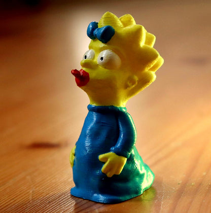 Maggie Simpson Die Simpsons Homer Bart Marge Figur 7 cm