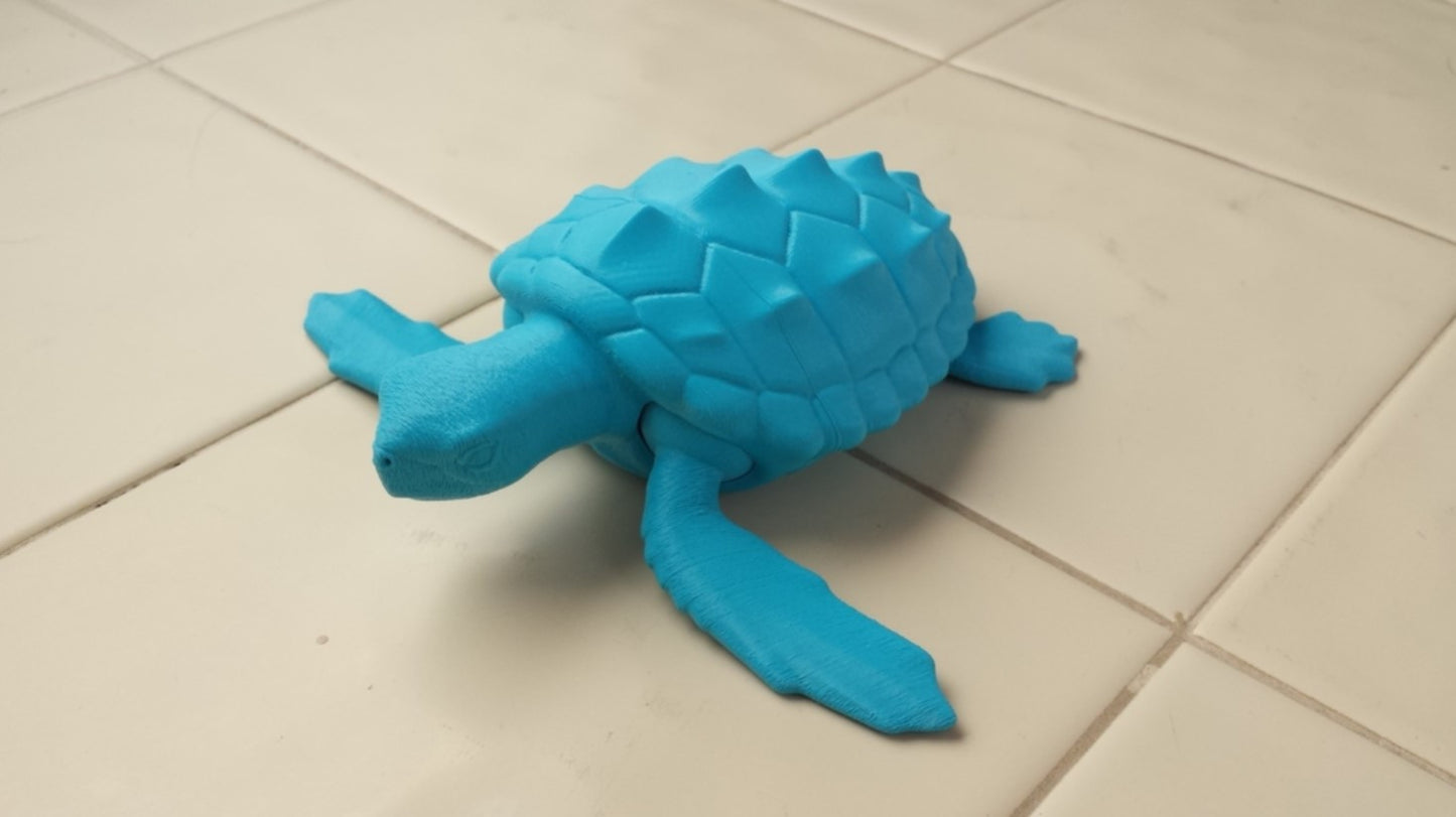 Bewegliche Caretta Caretta Meeresschildkröten-Spielzeug (Riesen-Größe)