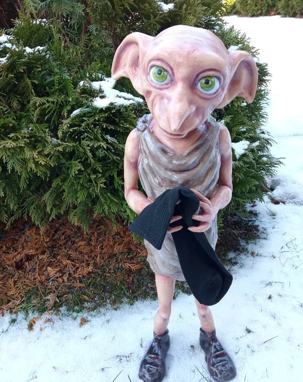 Dobby Lebensgroße Indoor-Skulpturenfigur Harry Potter 80 cm