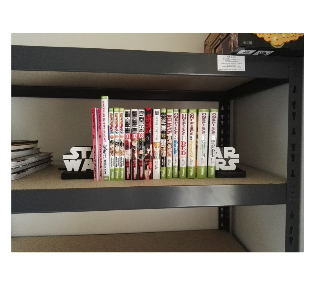 Star Wars Buchstützen Regal Buchhalter