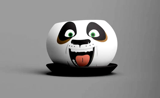 Kung Fu Panda Saksı Boyalı Figür 15 Cm - 03