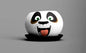 Kung Fu Panda Blumentopf Figur bemalt 15 cm – 03