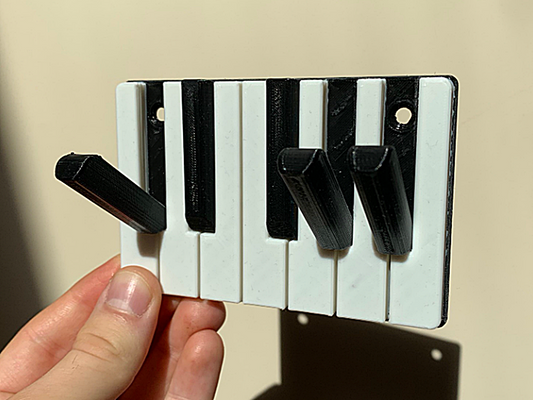 Piyano Anahtar Askısı 15 Cm