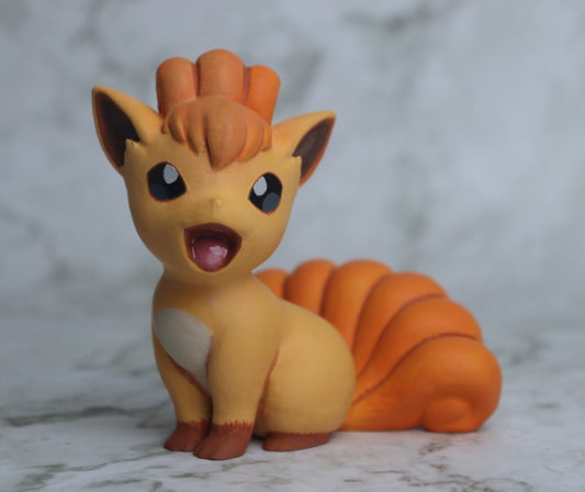 Pokemon Vulpix Boyalı Figür 15 Cm