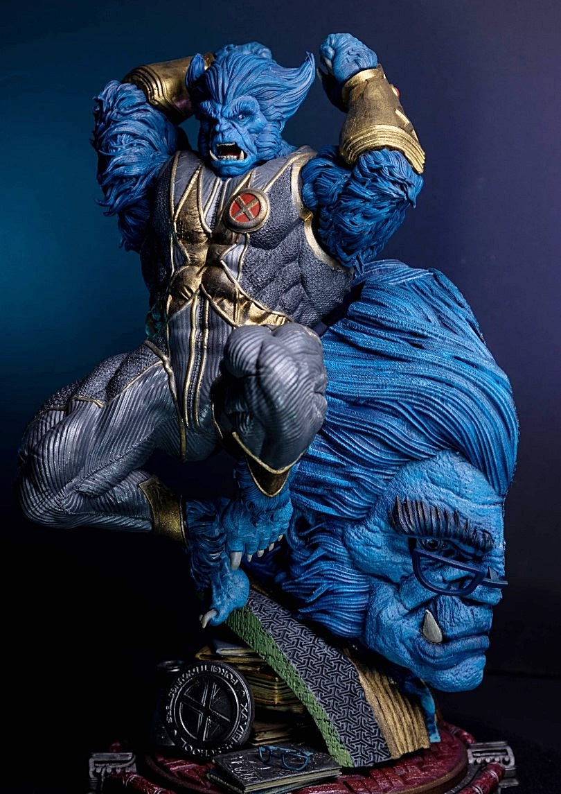 X-men Wütendes Biest Bemalte Figur 20 Cm (Riesengröße)